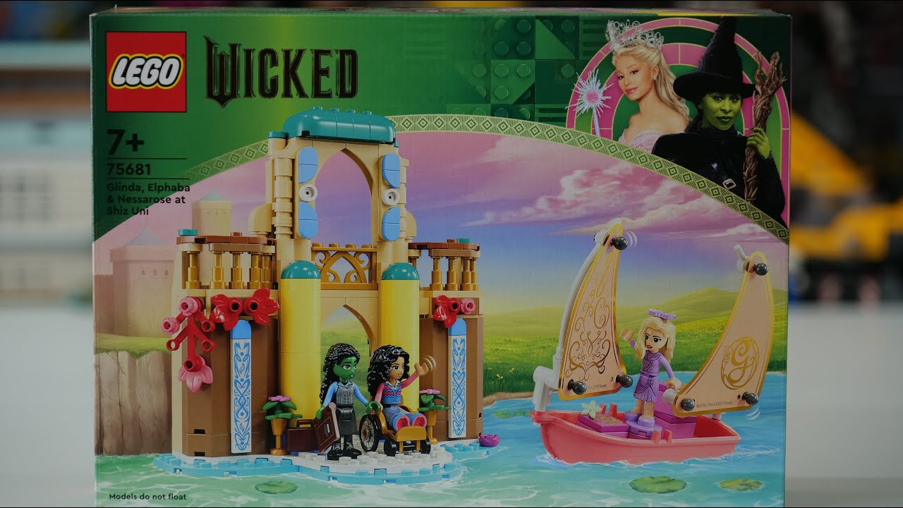 LEGO Wicked 75681 Glinda, Elphaba & Nessarose at Shiz Uni - LEGO Speed Build Review