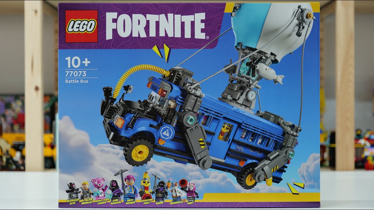 LEGO Fortnite 77073 Battle Bus – LEGO Speed Build Review