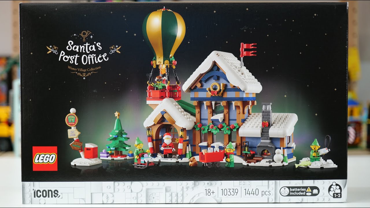 LEGO Icons 10339 Santa´s Post Office – LEGO Speed Build Review