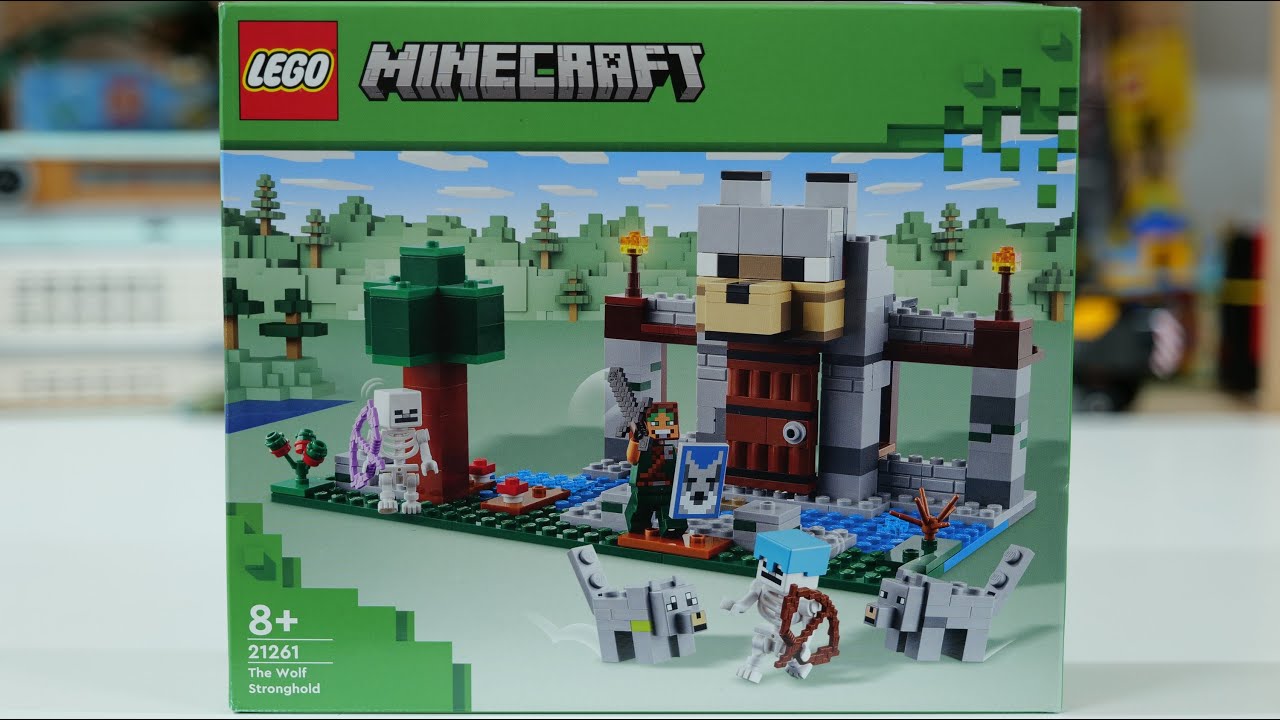 LEGO Minecraft 21261 The Wolf Stronghold - LEGO Speed Build Review