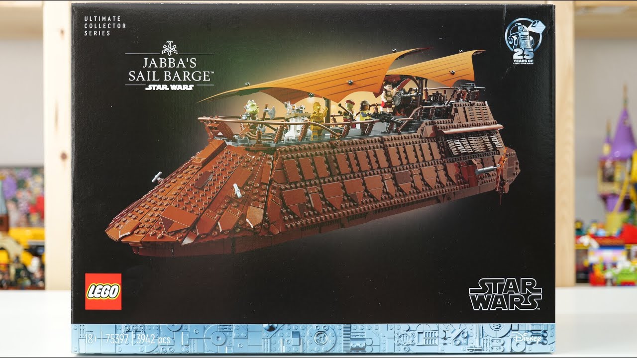 LEGO Star Wars 75397 Jabba’s Sail Barge – LEGO Speed Build Review