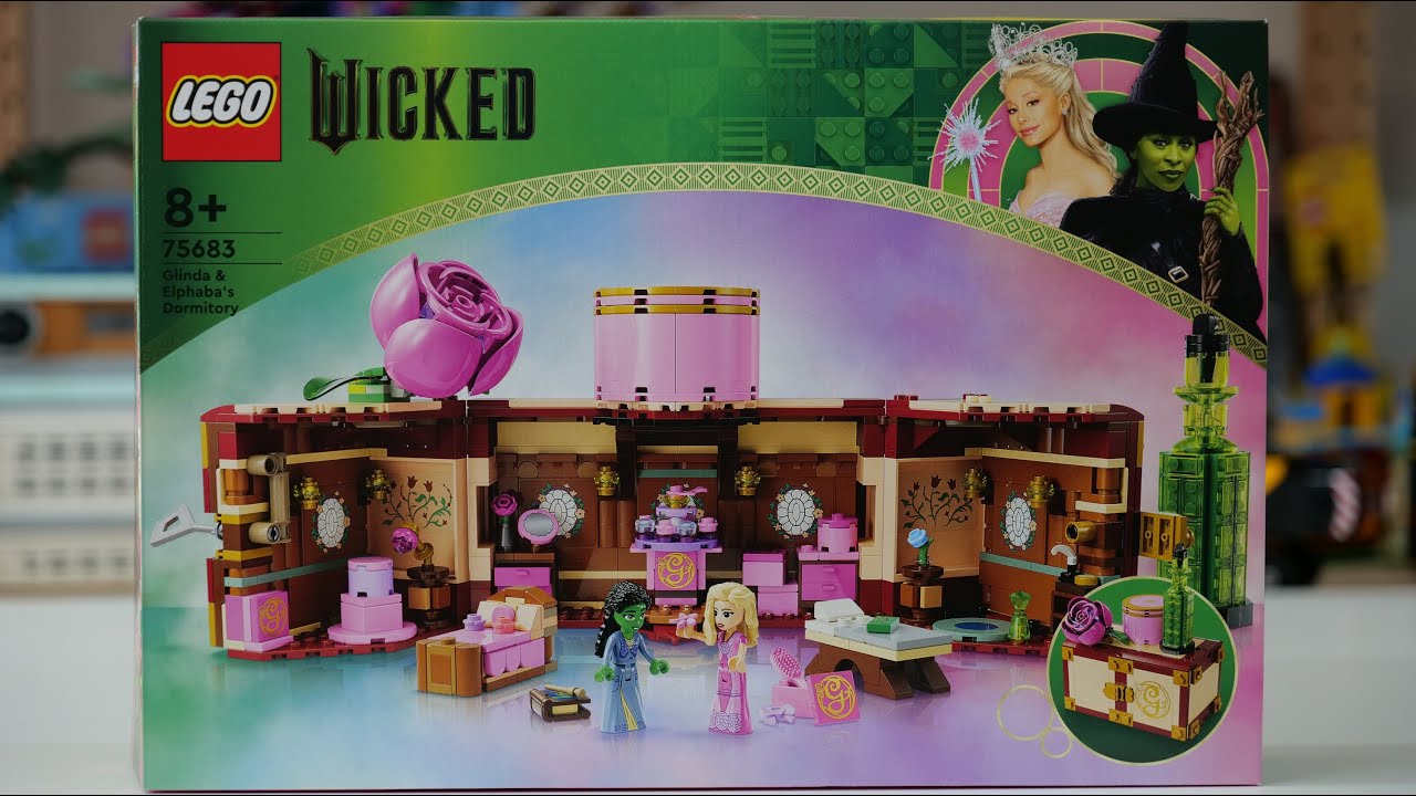 LEGO Wicked 75683 Glinda & Elphaba’s Dormitory – LEGO Speed Build Review