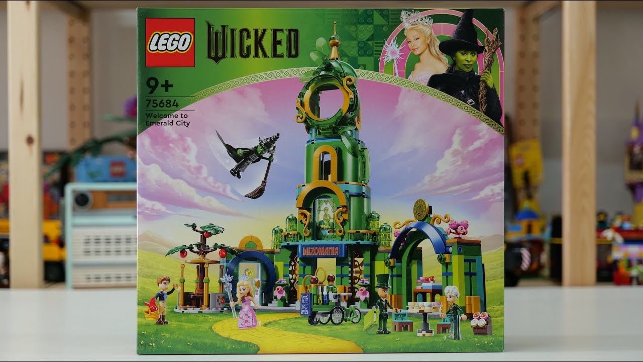 LEGO Wicked 75684 Welcome to Emerald City – LEGO Speed Build Review