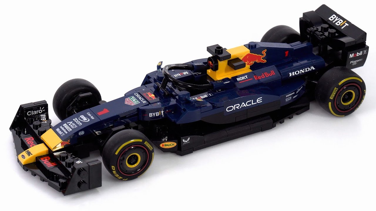 Official Red Bull RB19 F1 brick-built 1/24 car reviewed! Rastar brand