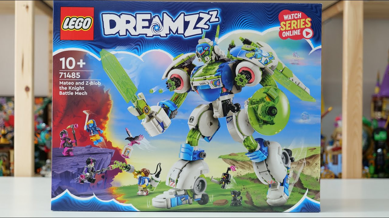 LEGO Dreamzzz 71485 Mateo and Z Blob the Knight Battle Mech – LEGO Speed Build Review