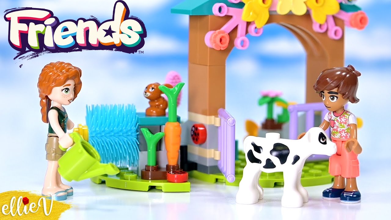 Autumn's baby cow shed | LEGO Friends build & review