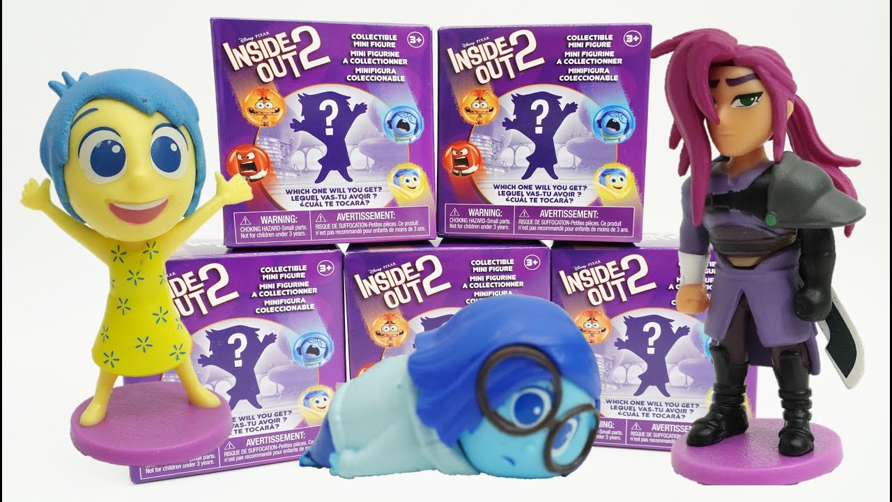 Disney Inside Out 2 Collectible Toy Figures