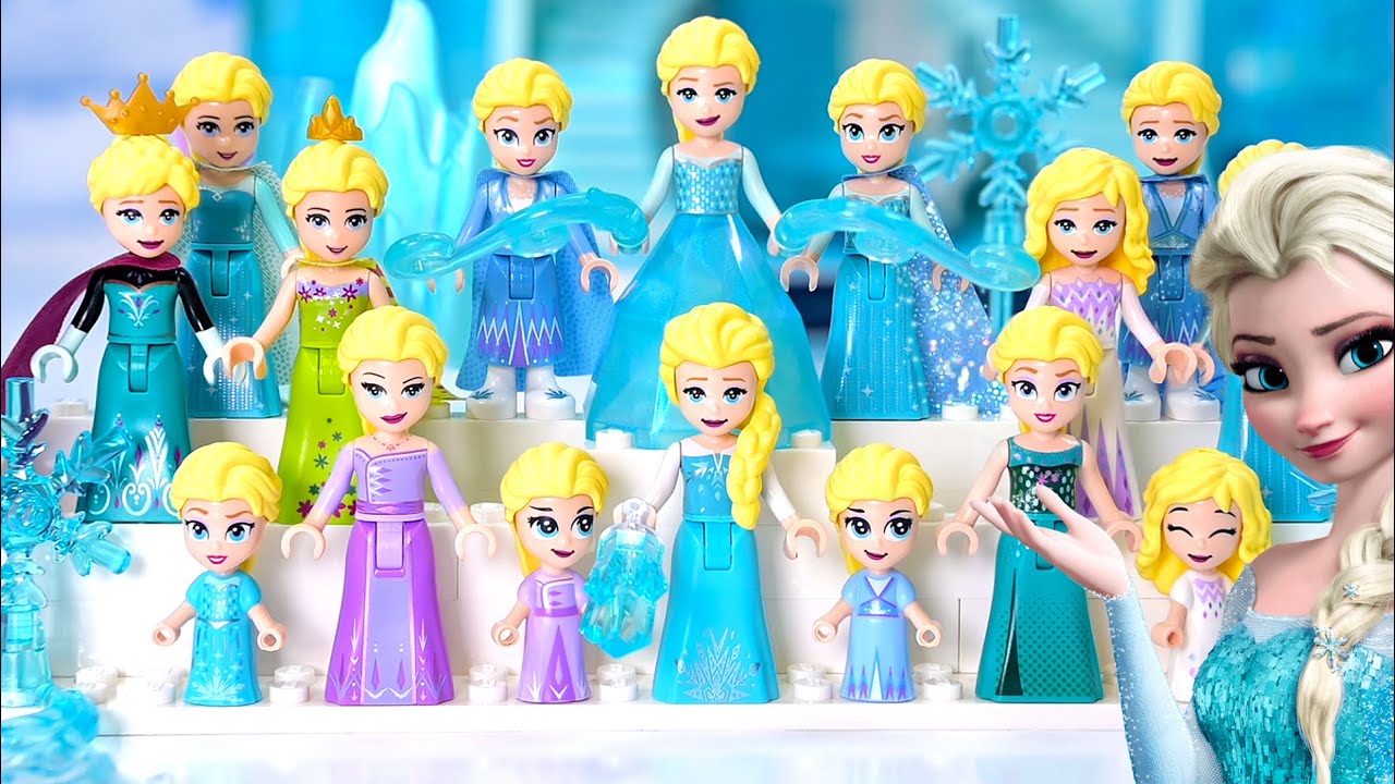 Which Elsa is the best? ❄️ My complete Frozen Elsa Lego collection