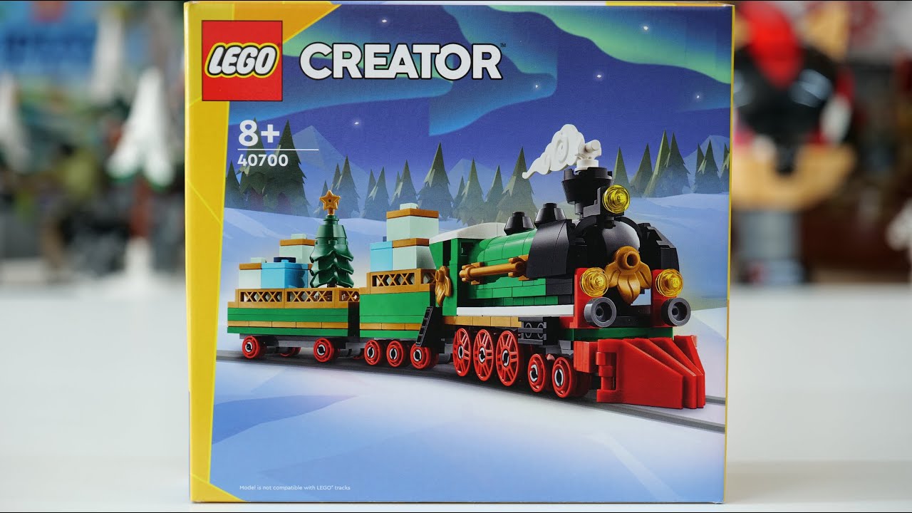 LEGO Creator 40700 Winter Holiday Train – LEGO Speed Build Review