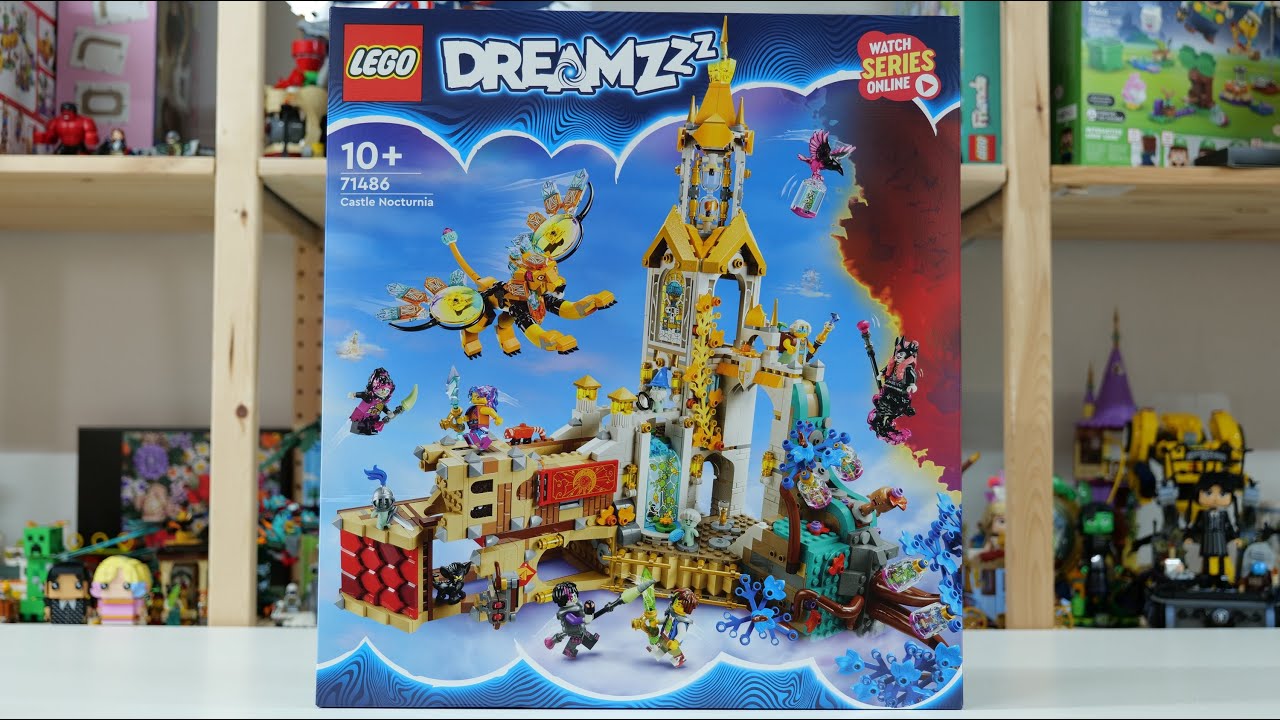 LEGO Dreamzzz 71486 Castle Nocturnia Speed Build Review