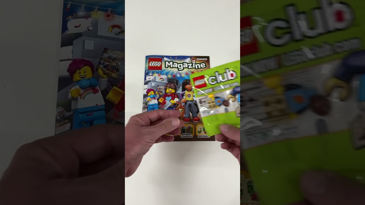 LEGO send me the First Edition of the new LEGO Magazine with rare Max Minifigure! #LEGOMagazineMax