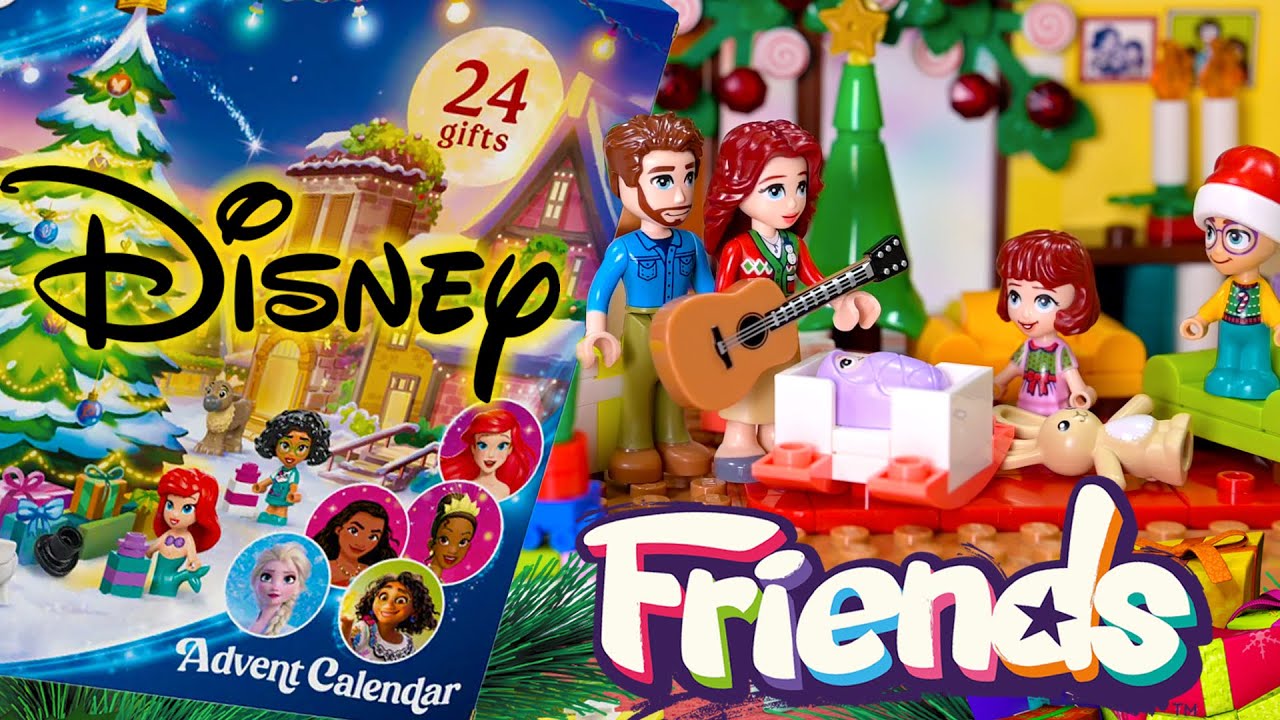 All the Advent Calendar builds 🎄 LEGO Friends & Disney Princess 2024