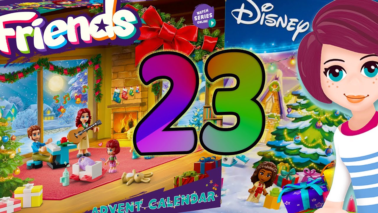 It’s Christmas Eve eve! Day 23 Opening LEGO Friends & Disney Advent Calendars