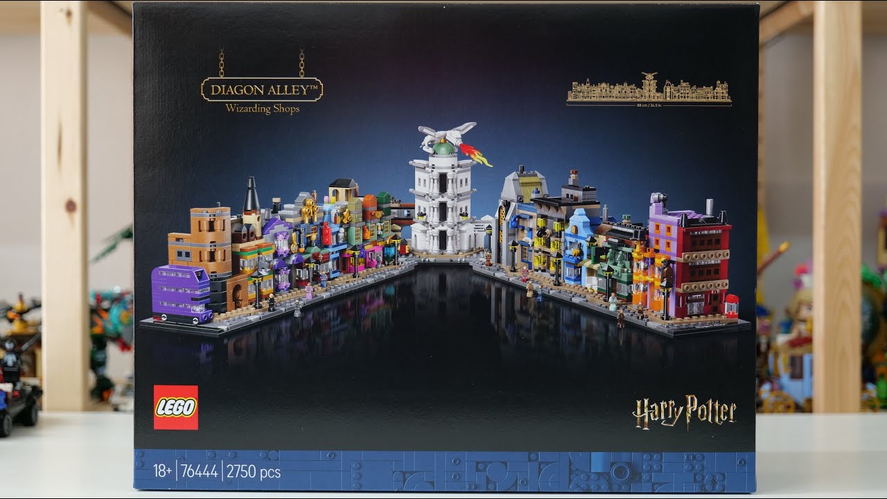 LEGO Harry Potter 76444 Diagon Alley Wizarding Shops – LEGO Speed Build Review