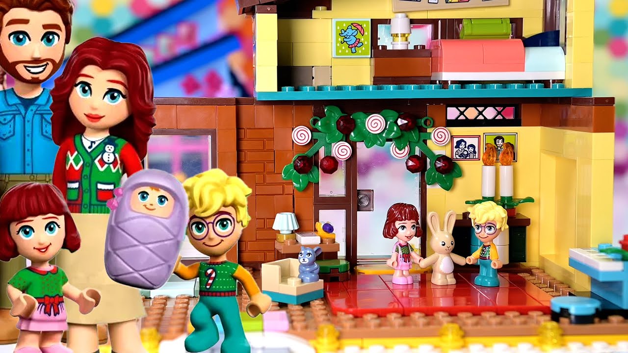 Making Paisley’s House bigger for the Xmas Advent Calendar 🎄 LEGO Friends custom build