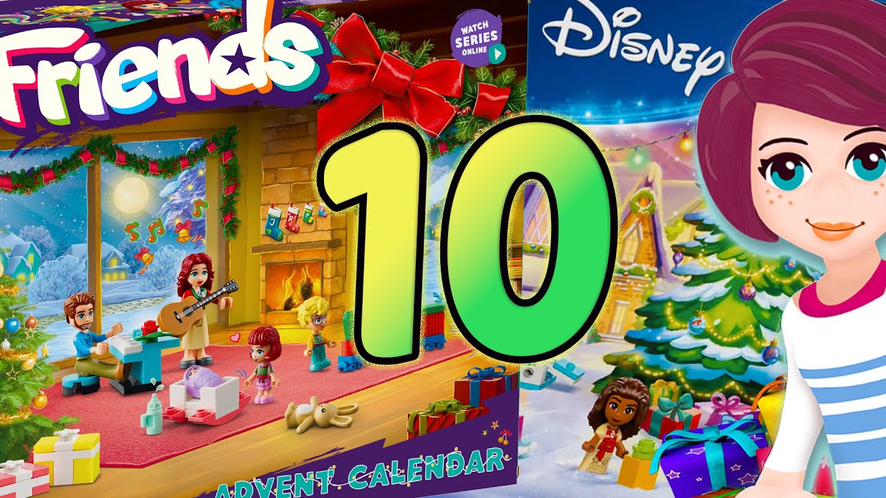 Door 10, we're in double digits! LEGO Friends & Disney Advent Calendars 🎄