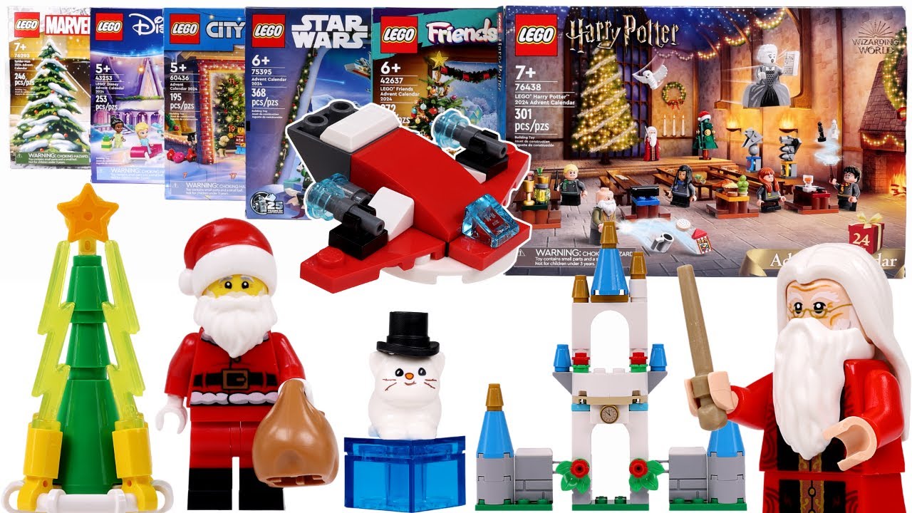 Every 2024 LEGO Advent Calendar Door Opening – Day 24