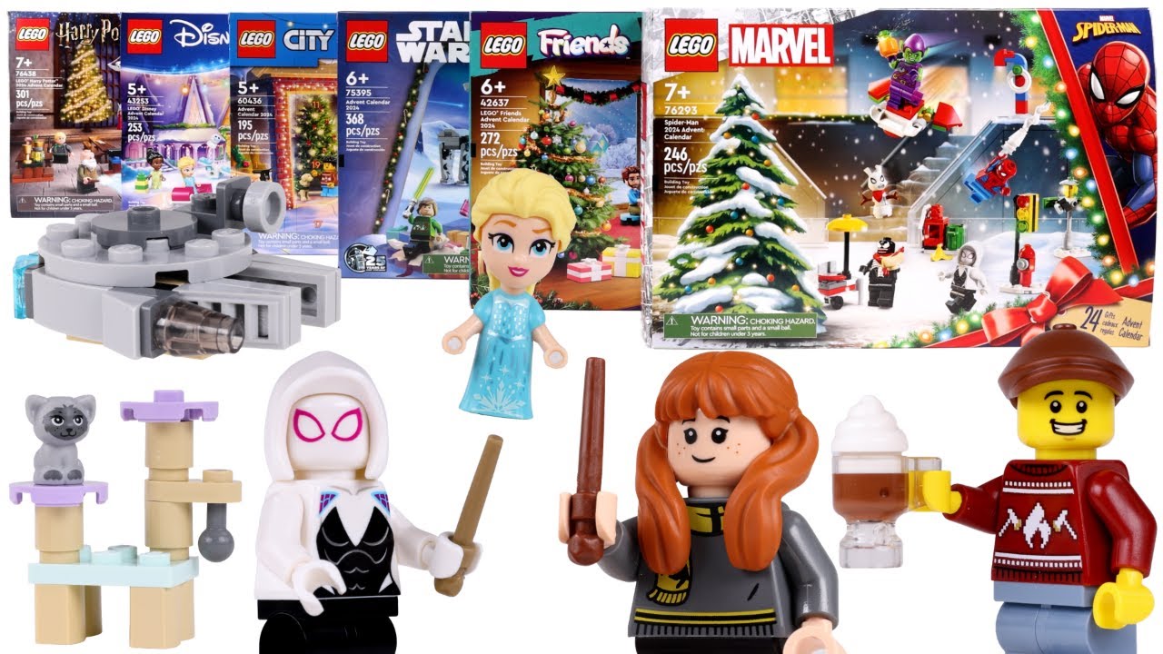 Every 2024 LEGO Advent Calendar Door Opening – Day 9