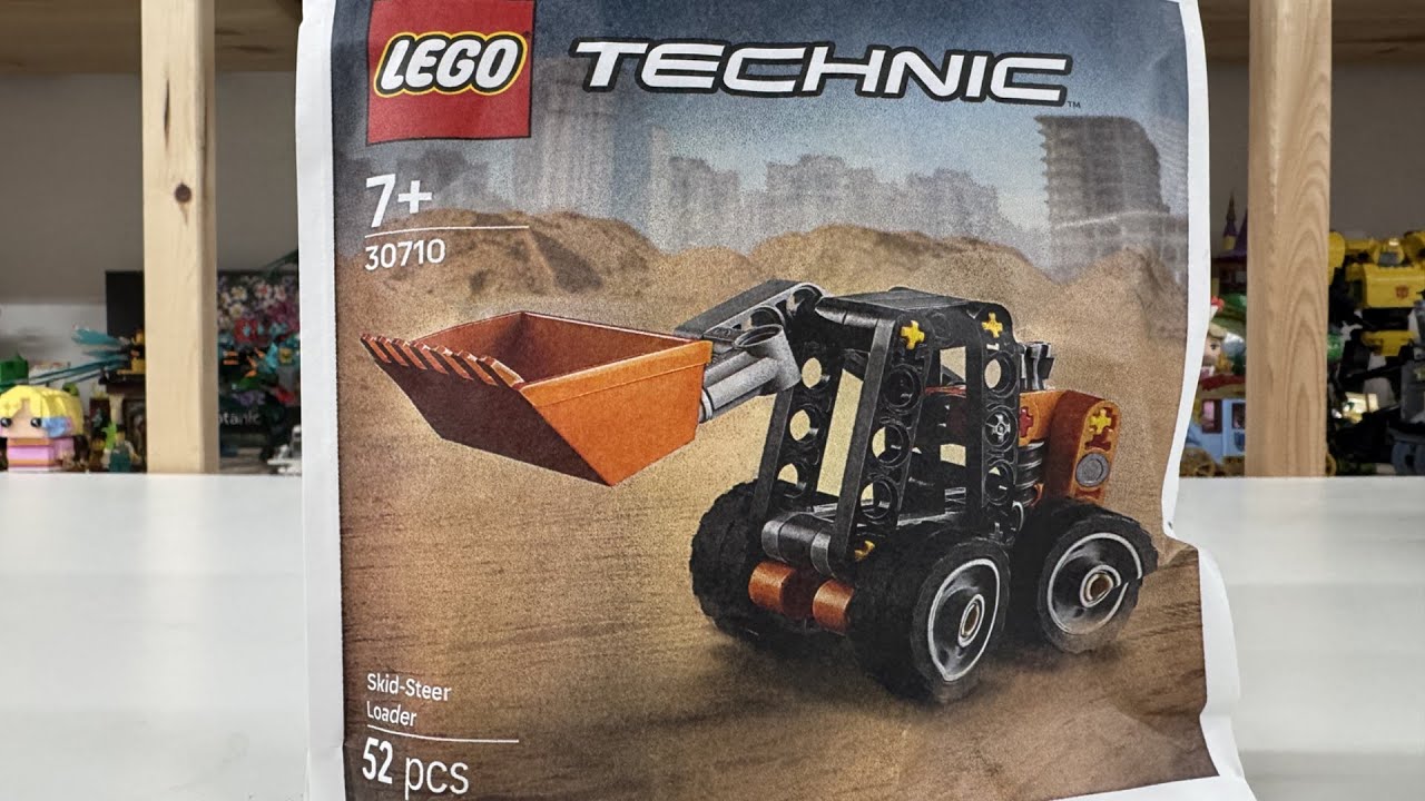 LEGO Technic 30710 Skid Steer Loader – LEGO Speed Build Review