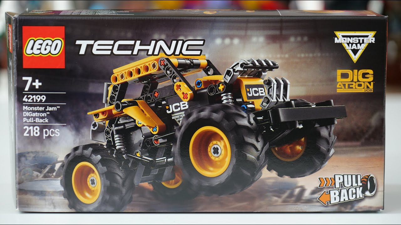 LEGO Technic 42199 Monster Jam™ DIGatron™ Pull Back – LEGO Speed Build Review