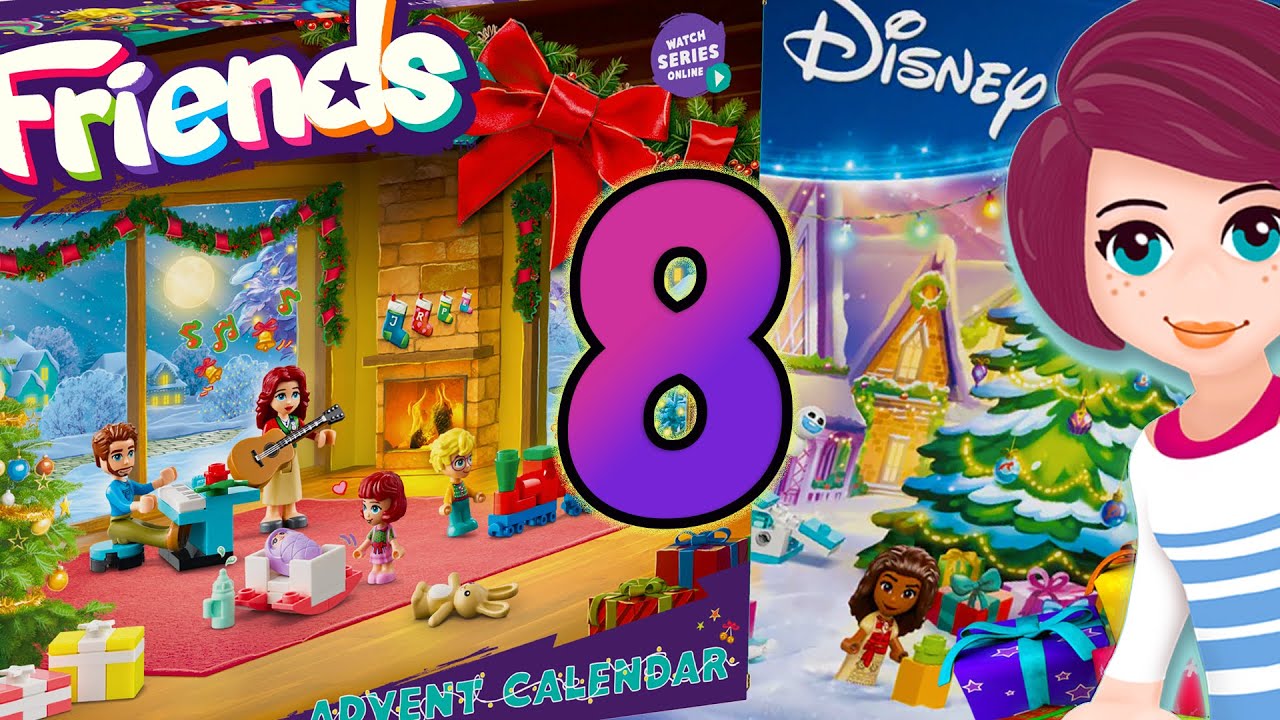 Opening door 8 of the LEGO Friends & Disney Advent Calendars