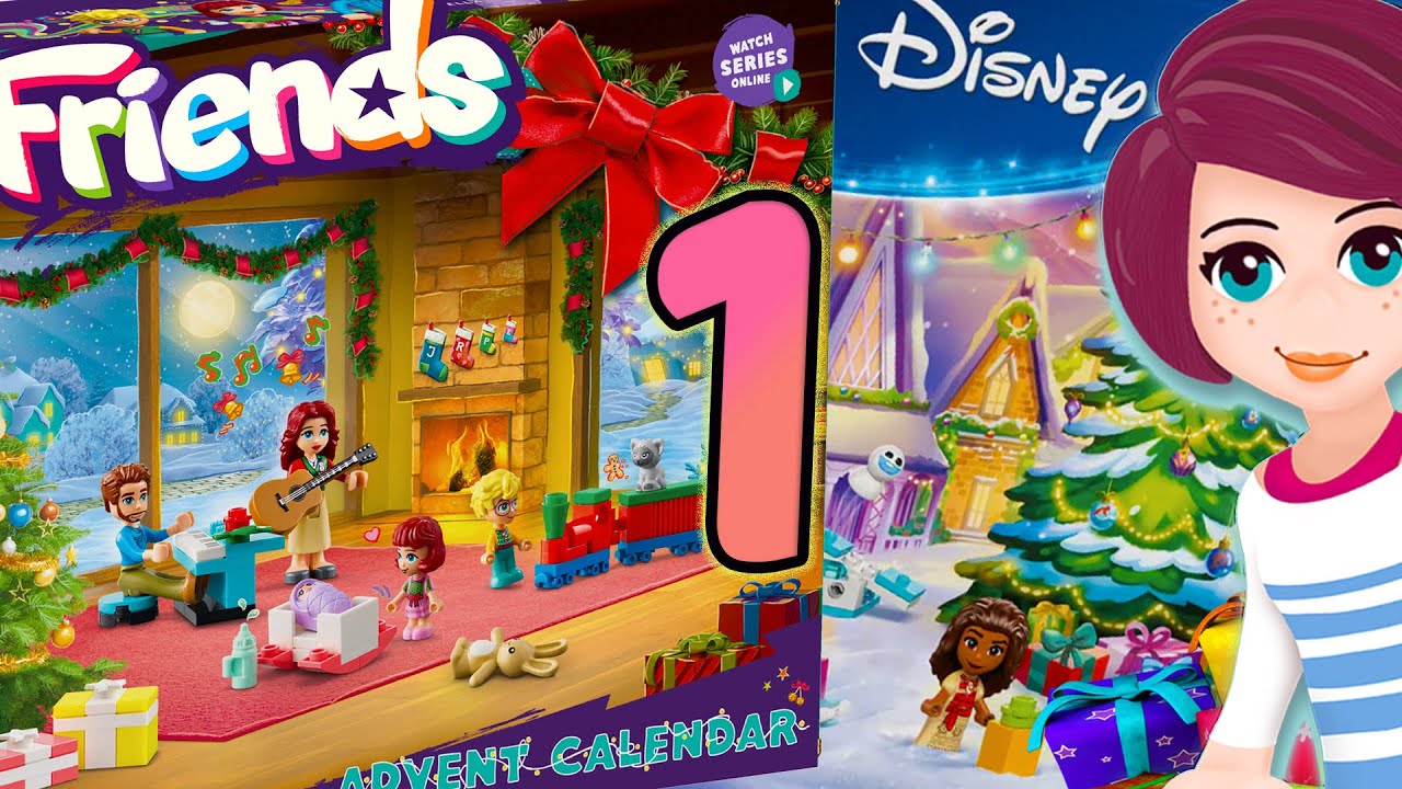 It’s Christmas! Well almost…count down with Friends & Disney LEGO Advent Calendars ⭐️ Day 1