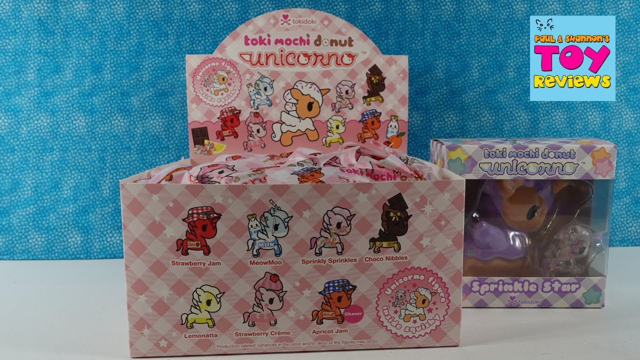 Toki Mochi Donut Tokidoki Unicorno Blind Box Figure Unboxing