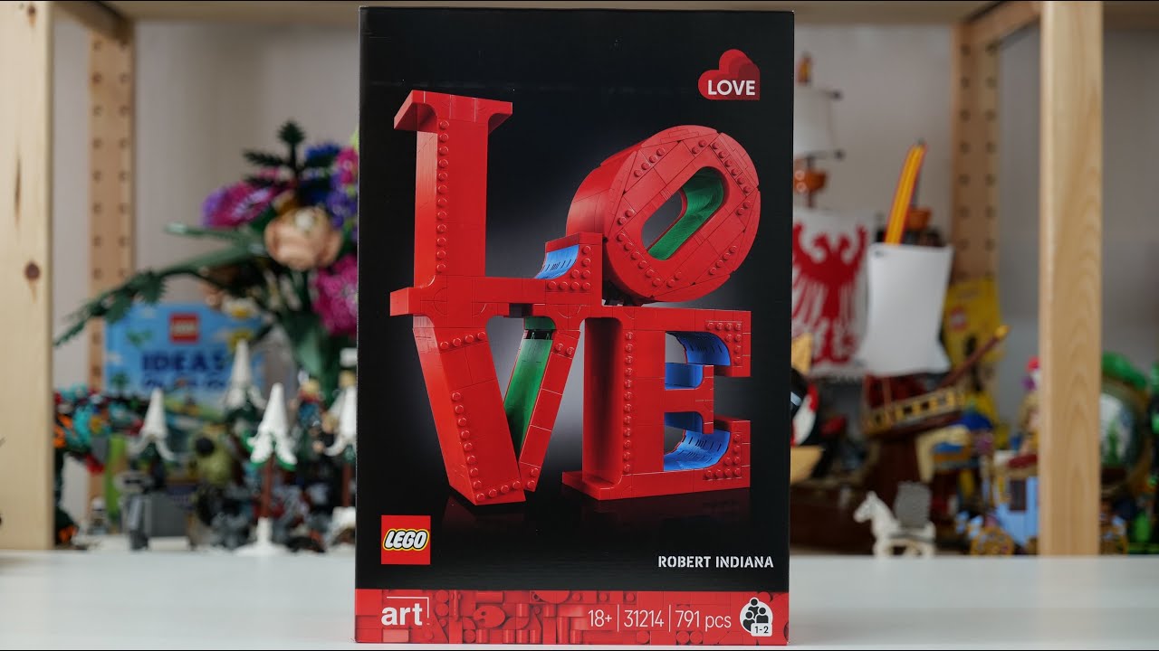 LEGO ART 21314 LOVE - LEGO Speed Build Review