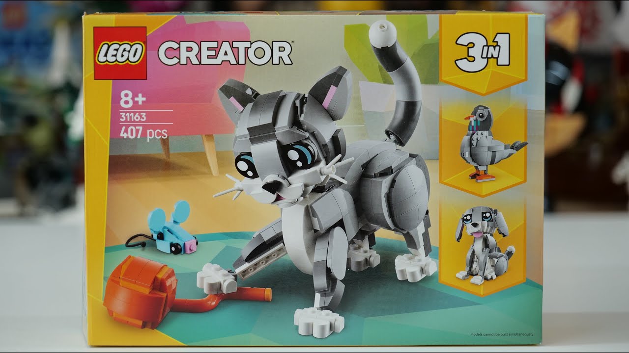 LEGO Creator 31163 Playful Cat – LEGO Speed Build Review