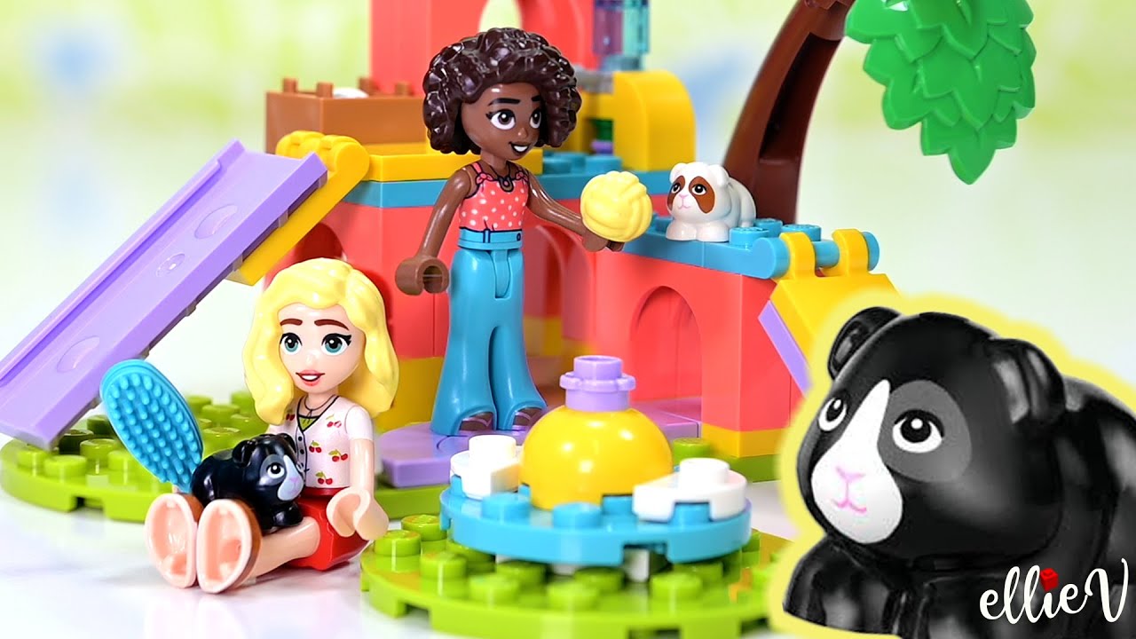 New guinea pigs! LEGO Friends Guinea Pig Playground build & review