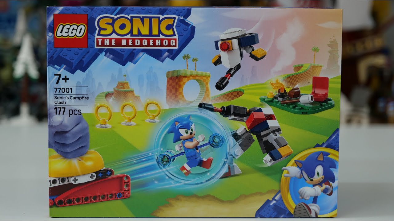 LEGO Sonic the Hehgehog 77001 Sonic's Campfire Clash - LEGO Speed Build Review