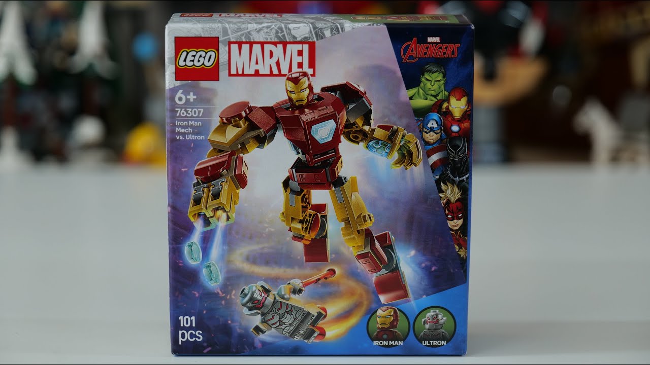 LEGO Marvel Super Heroes 76307 Iron Man Mech vs. Ultron – LEGO Speed Build Review