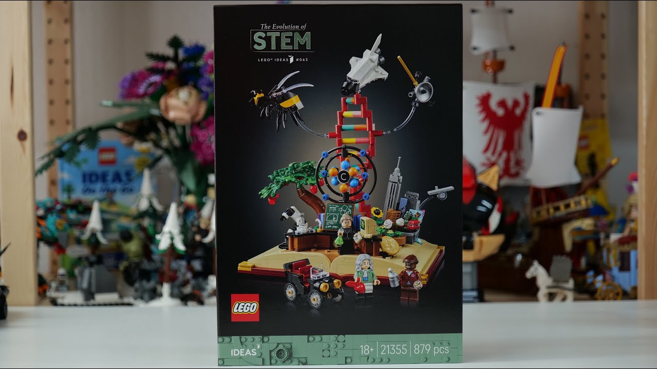 LEGO Ideas 21355 The Evolution of STEM – LEGO Speed Build Review