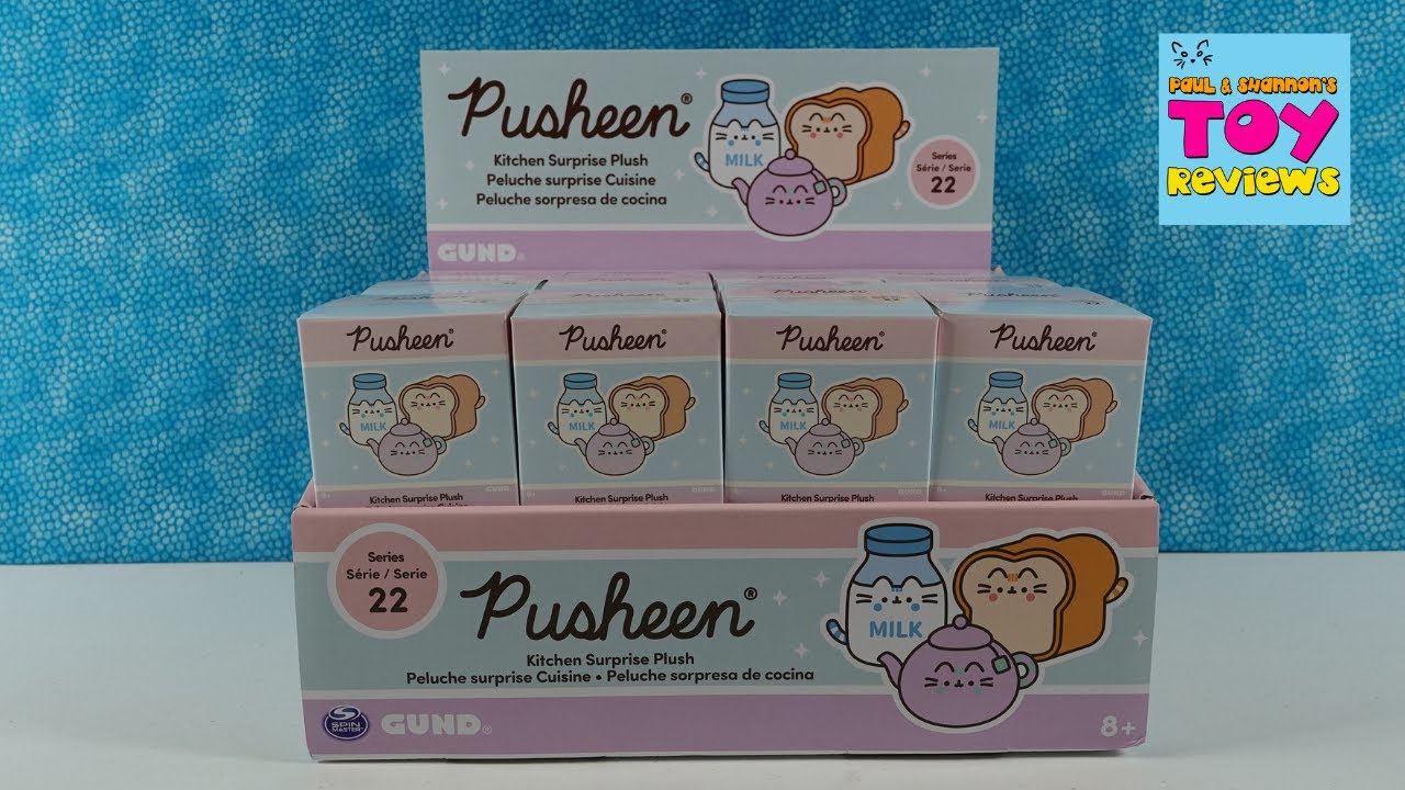 Gund Pusheen Kitchen Surprise Blind Box Plush Series 22 Unboxing Review